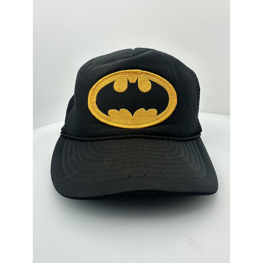 VINTAGE 1964 Batman Snapback Trucker Cap. DC COMICS Batman hat